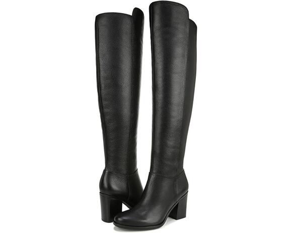 Naturalizer Shoes - Naturalizer Womens Kyrie Knee High Boots US 8.5 M Wide Calf Black Leather NIB